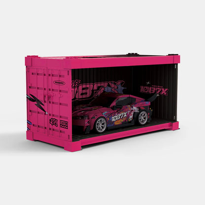PowerBuild 1087X Drift Team Toyota Supra – 1:16 Sportwagen Klemmbaustein-Set | Drift-Edition