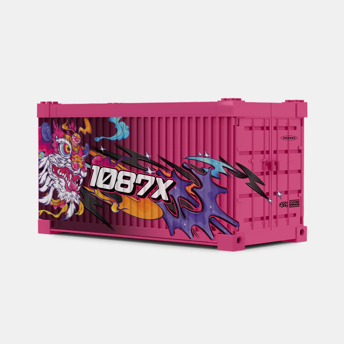 PowerBuild 1087X Drift Team Toyota Supra – 1:16 Sportwagen Klemmbaustein-Set | Drift-Edition