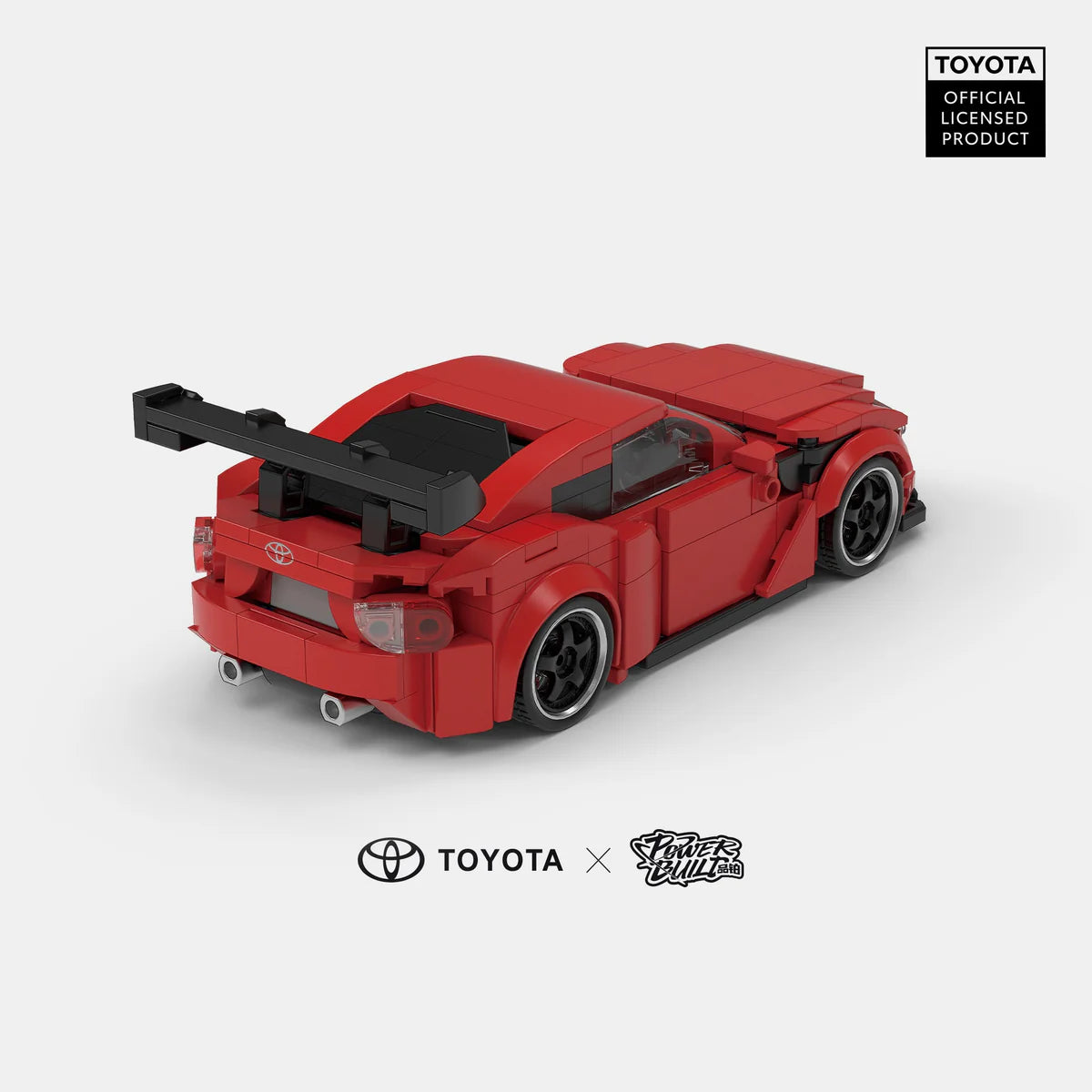 PowerBuild Toyota GT86 – 1:16 Klemmbaustein-Sportwagen | Detailreiches Auto-Modell