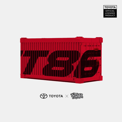 PowerBuild Toyota GT86 – 1:16 Klemmbaustein-Sportwagen | Detailreiches Auto-Modell