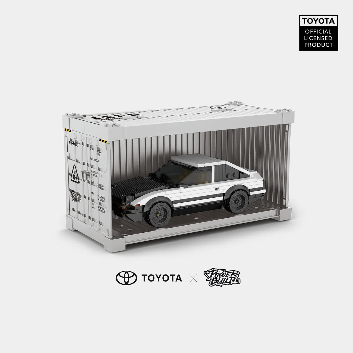 PowerBuild Toyota Trueno AE86 – 1:32 Building Block Sports Car | Classic Drift Cult Car as a Model