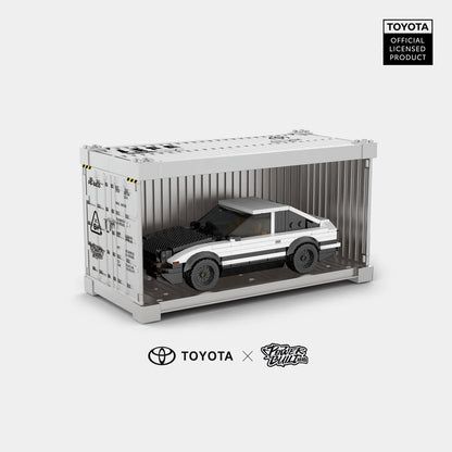 PowerBuild Toyota Trueno AE86 – 1:32 Building Block Sports Car | Classic Drift Cult Car as a Model
