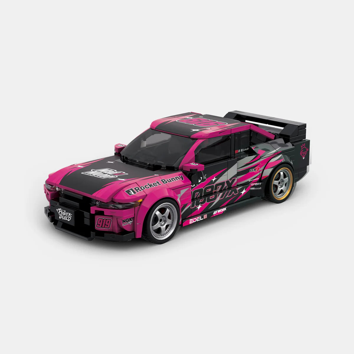 PowerBuild 1087X Drift Team R32 – 1:32 Brick Sports Car | Detailed Drift Model