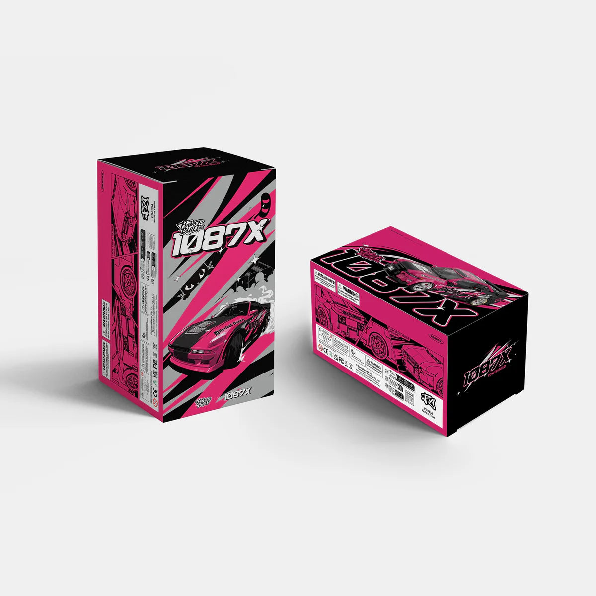 PowerBuild 1087X Drift Team R32 – 1:32 Brick Sports Car | Detailed Drift Model