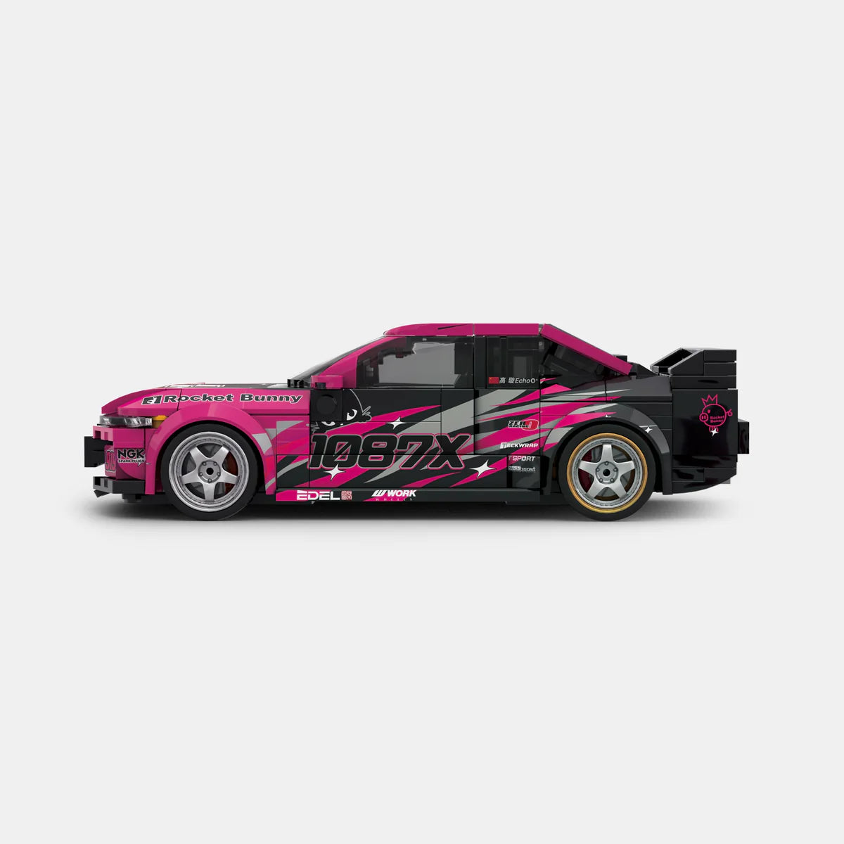 PowerBuild 1087X Drift Team R32 – 1:32 Brick Sports Car | Detailed Drift Model