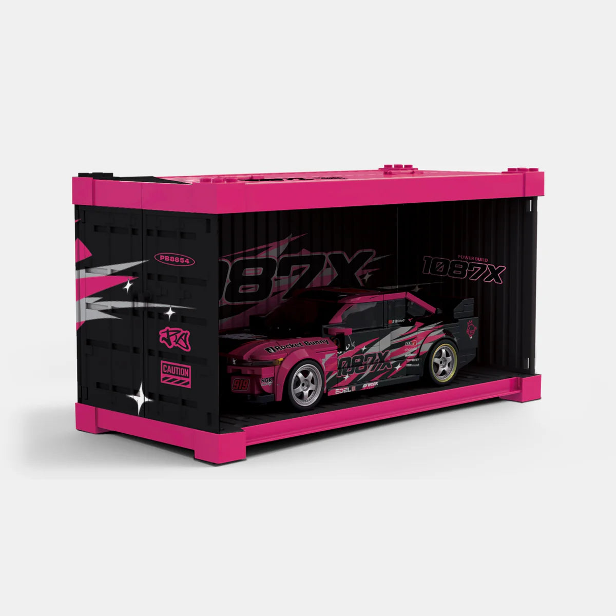 PowerBuild 1087X Drift Team R32 – 1:32 Brick Sports Car | Detailed Drift Model