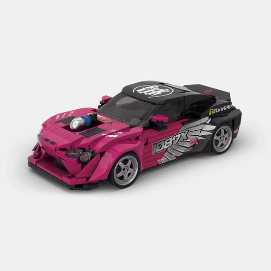 PowerBuild 1087X Drift Team GT86 – 1:16 Klemmbaustein-Sportwagen | Dynamisches Drift-Modell