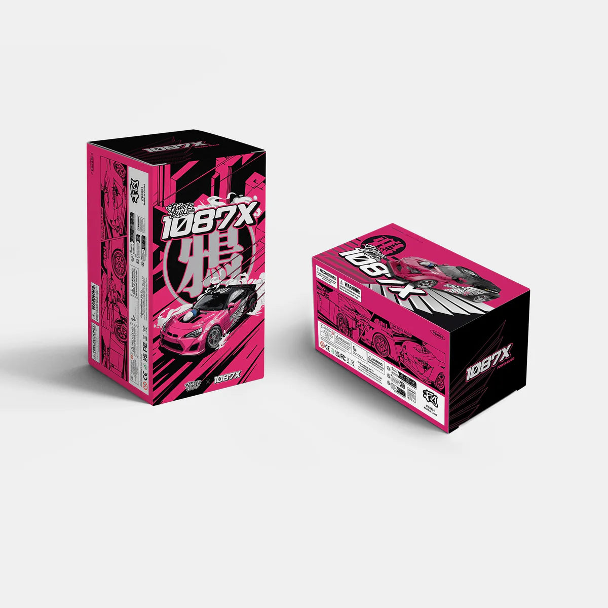PowerBuild 1087X Drift Team GT86 - 1:32 Brick Sports Car | Dynamic Drift Model