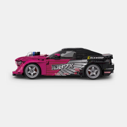 PowerBuild 1087X Drift Team GT86 - 1:32 Brick Sports Car | Dynamic Drift Model