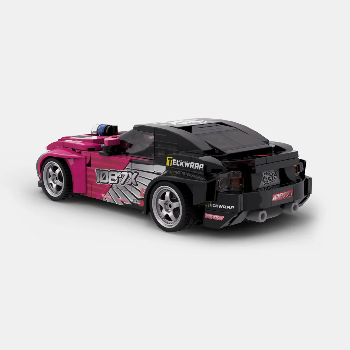 PowerBuild 1087X Drift Team GT86 - 1:32 Brick Sports Car | Dynamic Drift Model