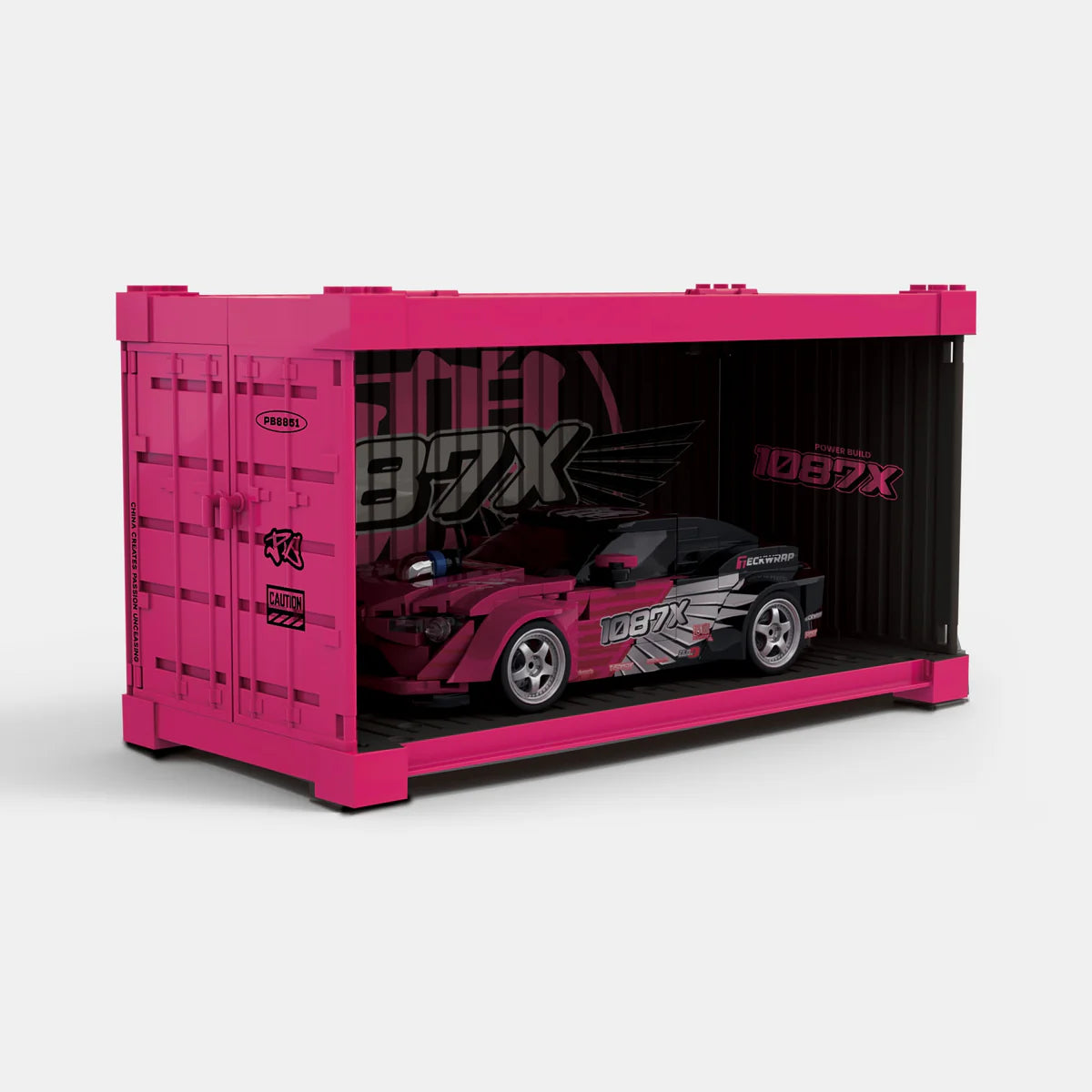 PowerBuild 1087X Drift Team GT86 - 1:32 Brick Sports Car | Dynamic Drift Model