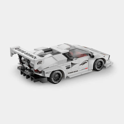 PowerBuild Metamorph Countach – 1:16 Klemmbaustein-Sportwagen | Iconic Supercar Modell