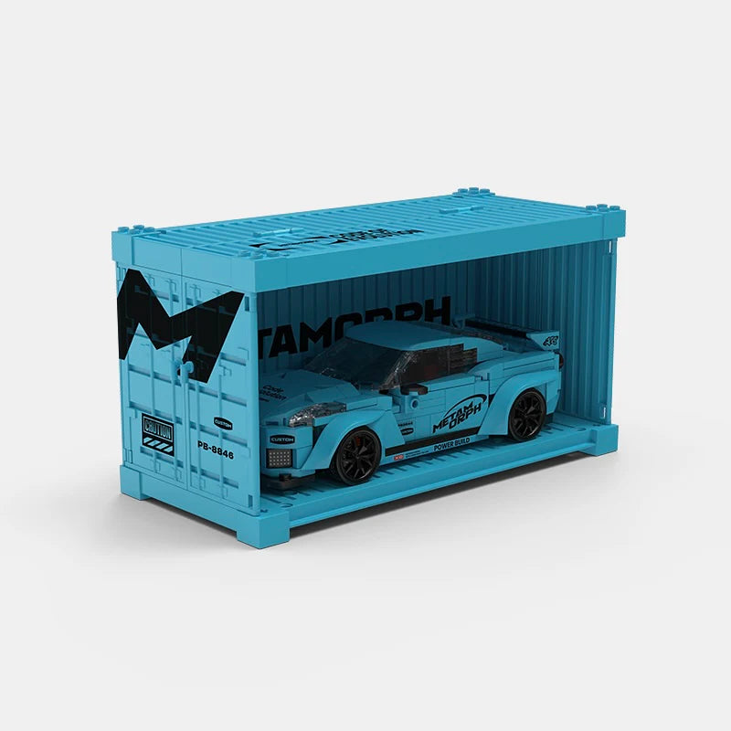 PowerBuild Metamorph Countach – 1:16 Klemmbaustein-Sportwagen | Iconic Supercar Modell