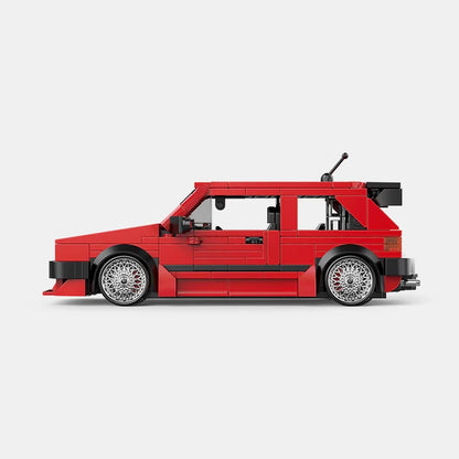 PowerBuild Golf MK2 GTI – 1:32 Brick Model Cult Car | Detailed Retro Car Model