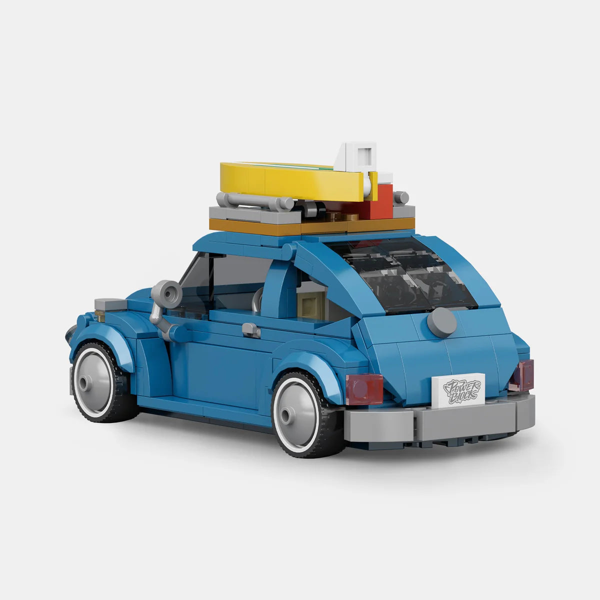 PowerBuild Beetle Summer – 1:32Brick Retro Beetle | Stylish Summer Car Model