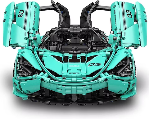 Mould King 13167 McLaren 720S Tiffany 1:8 – Großes Supersportwagen Klemmbaustein-Modell mit 3.188 Teilen