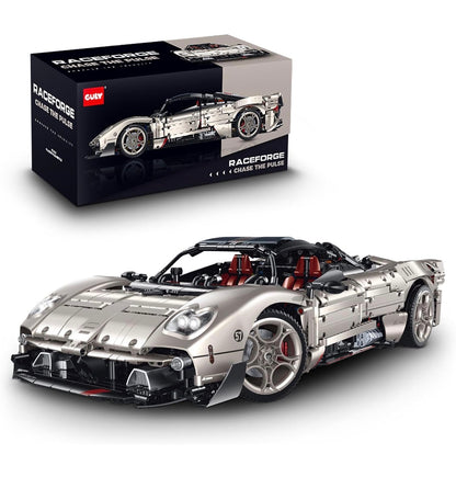 GULY 10657 Pagani Utopia 1:8 – Großes Supersportwagen Klemmbaustein-Modell mit 3.314 Teilen