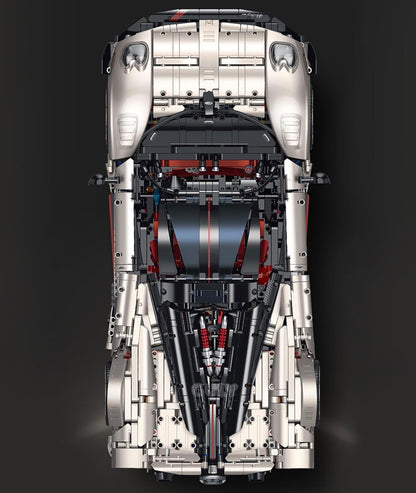 GULY 10657 Pagani Utopia 1:8 – Großes Supersportwagen Klemmbaustein-Modell mit 3.314 Teilen