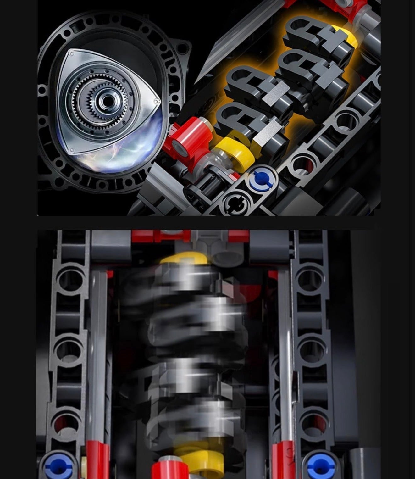 CaDA C63007W Mazda 787B 1:10 – Rennwagen Klemmbaustein-Modell mit 1.797 Teilen