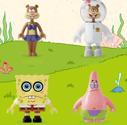 Area-X AB0088 Sandy’s Treedome – SpongeBob Klemmbaustein-Modell mit Mini-Figuren