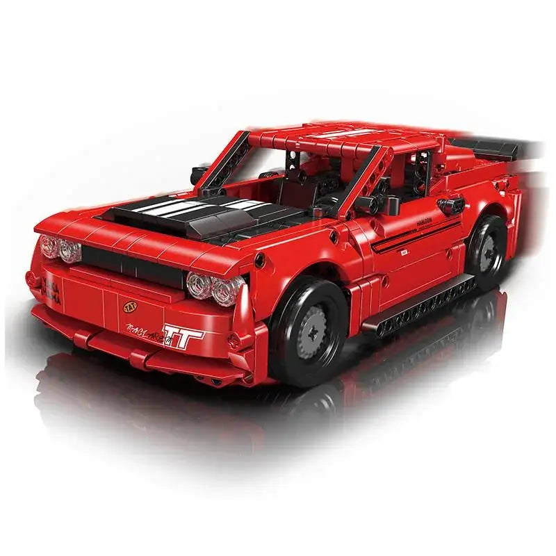 Mould King 15080S Challenger 1:16 – Amerikanisches Muscle Car Klemmbaustein-Modell mit 763 Teilen