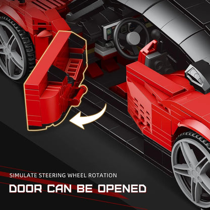 Mould King 10041 Zonda R 1:14 – Supercar Klemmbaustein-Modell mit 1.278 Teilen