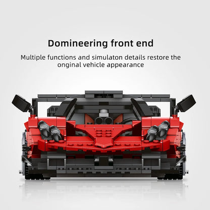 Mould King 10041 Zonda R 1:14 – Supercar Klemmbaustein-Modell mit 1.278 Teilen