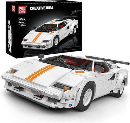 Mould King 10045 Lambo-Coutach 1:8 – Supersportwagen Klemmbaustein-Modell mit 1.349 Teilen