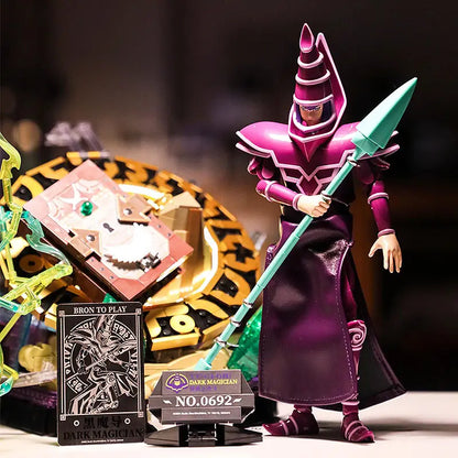 AREA-X AB0040 Yu-Gi-Oh!™ Dark Magician – Premium Klemmbaustein-Display-Modell