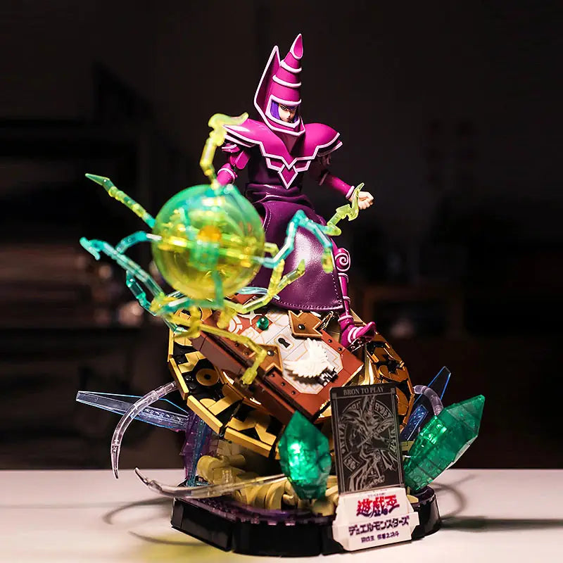 AREA-X AB0040 Yu-Gi-Oh!™ Dark Magician – Premium Klemmbaustein-Display-Modell