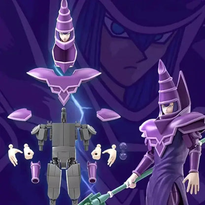 AREA-X AB0040 Yu-Gi-Oh!™ Dark Magician – Premium Klemmbaustein-Display-Modell
