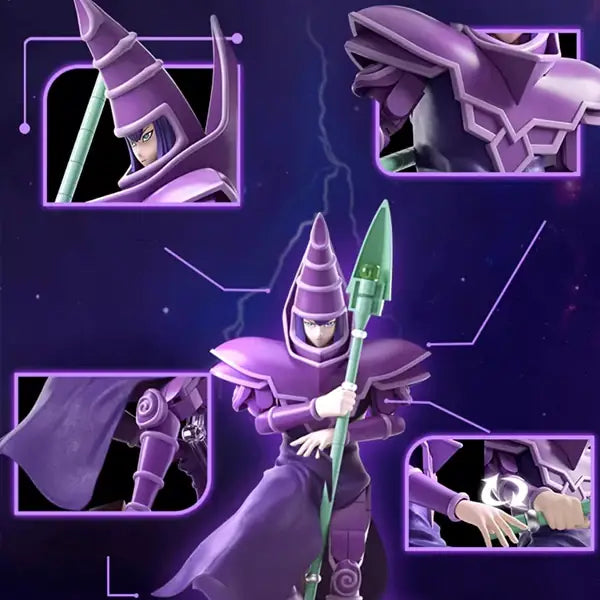 AREA-X AB0040 Yu-Gi-Oh!™ Dark Magician – Premium Klemmbaustein-Display-Modell