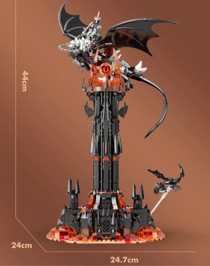 DK-7043 Dark Tower  – Großer Fantasy Klemmbaustein-Bausatz