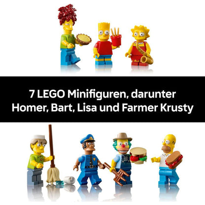 LEGO Icons The Simpsons™ Krusty Burger 10352 – Sammler-Set | 1635 Teile | 18+