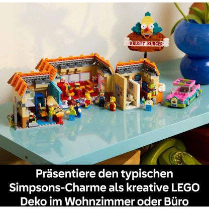 LEGO Icons The Simpsons™ Krusty Burger 10352 – Sammler-Set | 1635 Teile | 18+