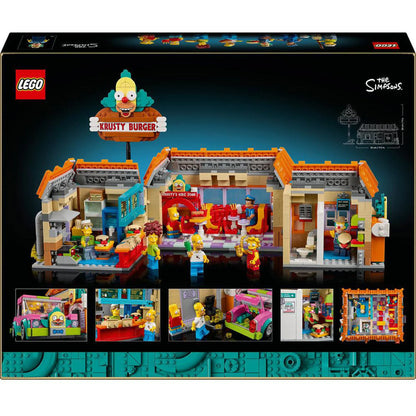 LEGO Icons The Simpsons™ Krusty Burger 10352 – Sammler-Set | 1635 Teile | 18+