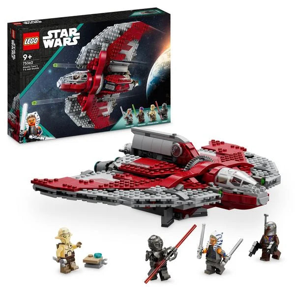 LEGO Star Wars 75362 Ahsoka Tano’s T-6 Jedi Shuttle – 601 Teile | Spiel & Sammeln