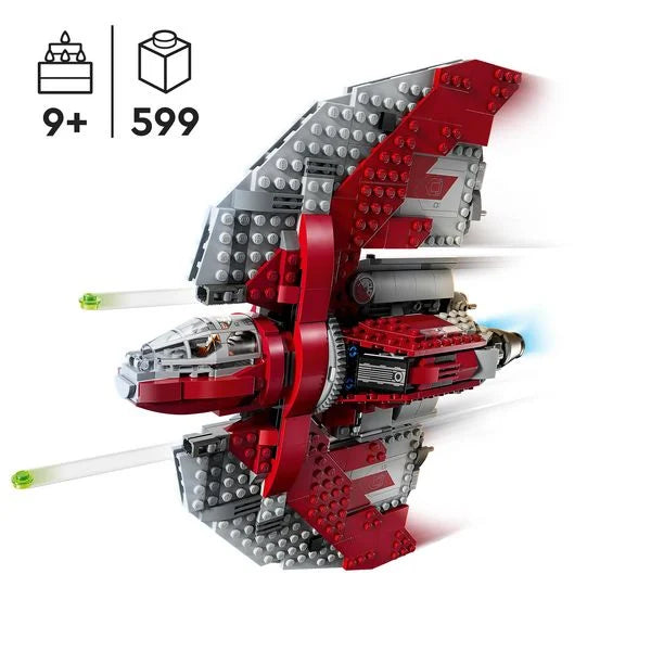 LEGO Star Wars 75362 Ahsoka Tano’s T-6 Jedi Shuttle – 601 Teile | Spiel & Sammeln