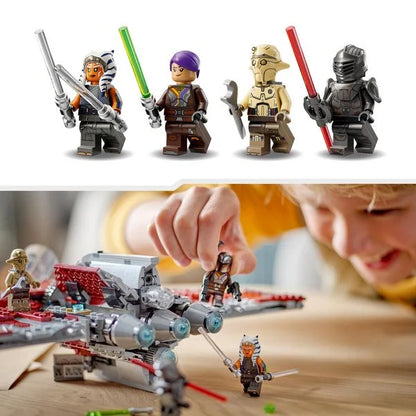 LEGO Star Wars 75362 Ahsoka Tano’s T-6 Jedi Shuttle – 601 Teile | Spiel & Sammeln