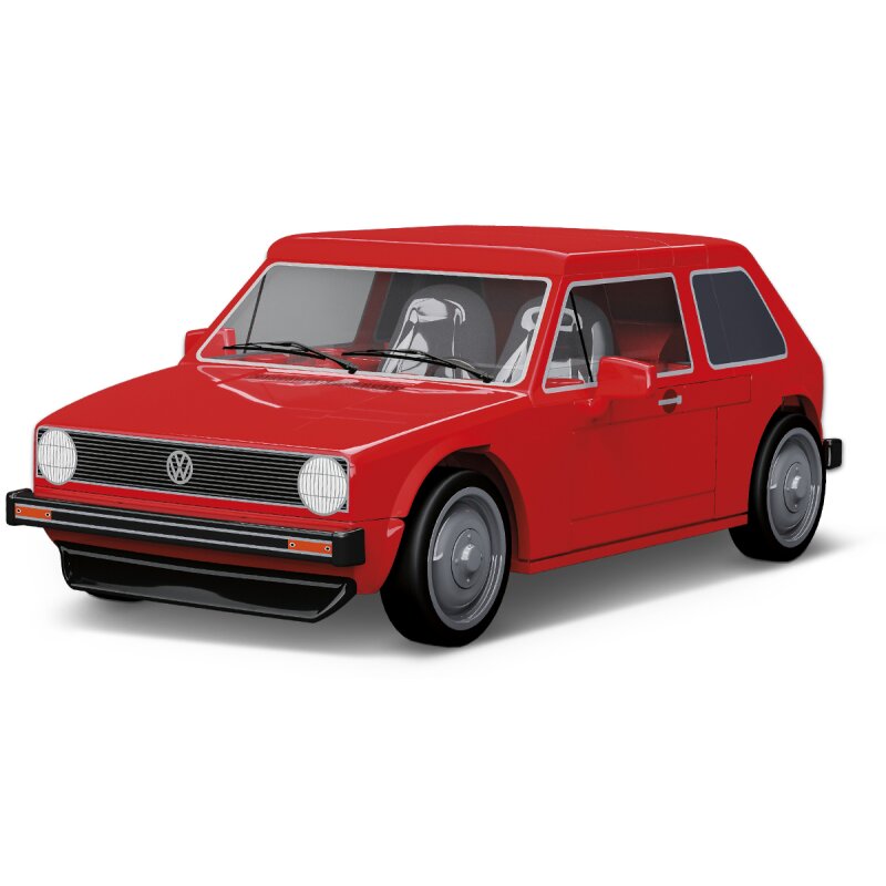 COBI 24613 Volkswagen Golf 1974–1983 | Klassiker Klemmbaustein-Modell 1:24 – Fahrzeugbausatz kompatibel