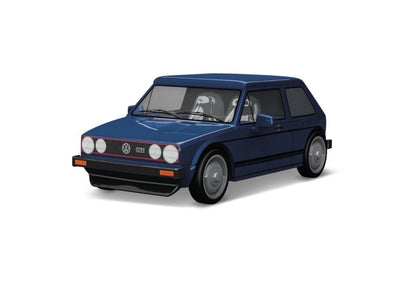 COBI 24615 Volkswagen Golf GTI 1976–1983 | Klemmbaustein-Modell 1:24 – Klassiker Modellauto mit 410 Teilen