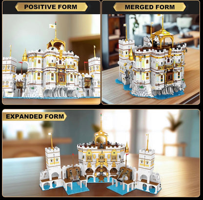 Reobrix 66013 The Royal Bay – 4,168-Piece Building Block Set | Pirate Cove & Harbor Landscape