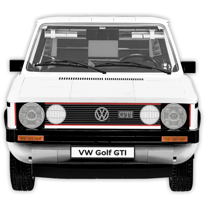 COBI 24358 Volkswagen Golf GTI Executive Edition – 1743 Teile Klemmbaustein Auto Sammler Modell