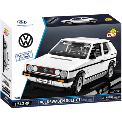COBI 24358 Volkswagen Golf GTI Executive Edition – 1743 Teile Klemmbaustein Auto Sammler Modell