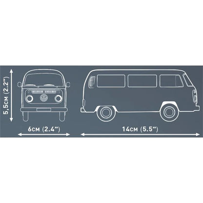 COBI 24621 Volkswagen T2 Bulli – 145 Teile Klemmbaustein VW Bus Modell 1:35