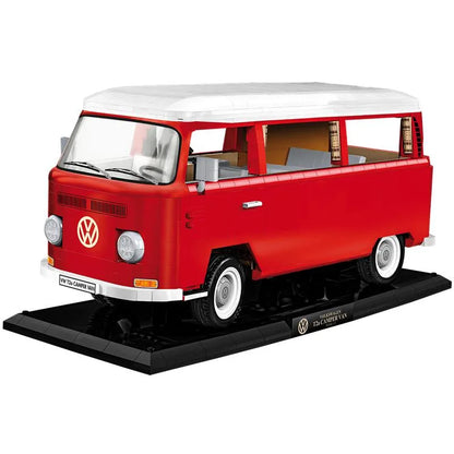 COBI 24361 Volkswagen T2 Camper Van – 2207 Teile Klemmbaustein VW Bulli Wohnmobil 1:12