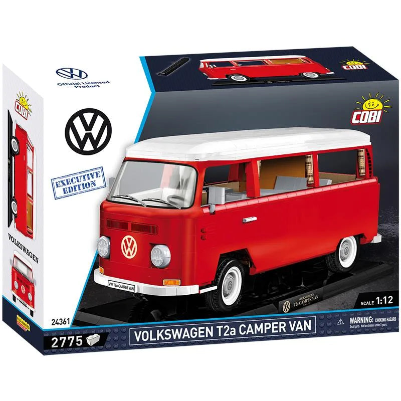 COBI 24361 Volkswagen T2 Camper Van – 2207 Teile Klemmbaustein VW Bulli Wohnmobil 1:12