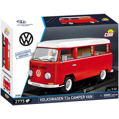 COBI 24361 Volkswagen T2 Camper Van – 2207 Teile Klemmbaustein VW Bulli Wohnmobil 1:12