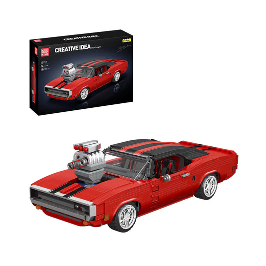 Mould King 10112 Charger Klemmbausteine Auto 1:12 – 1869 Teile Technik Modell Set