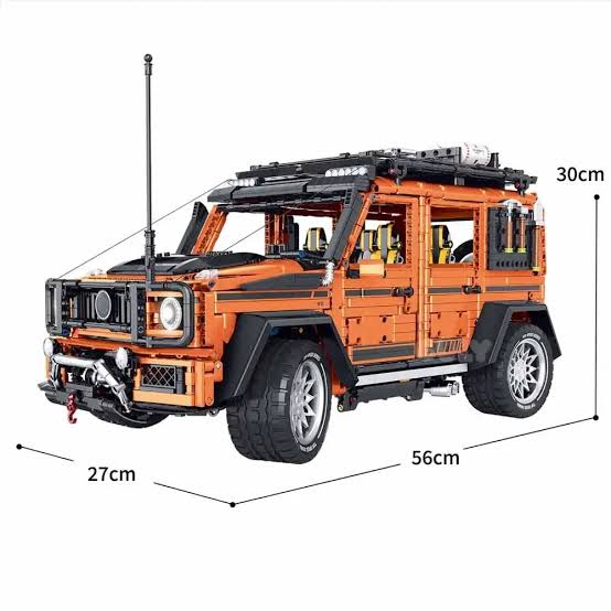 GULY 10642 Raceforge Offroad SUV 1:8 – 3914 Teile Technik Geländewagen mit Motorisierung & Federung